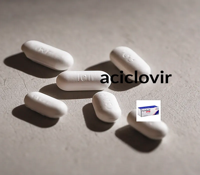 El aciclovir se vende sin receta